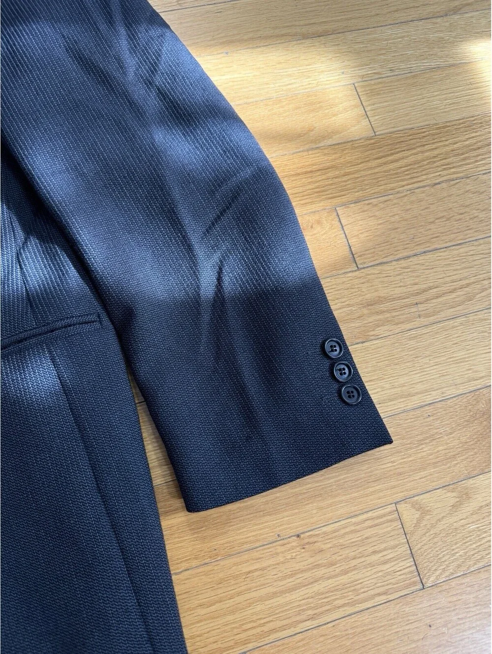Studio 0001 Ferre Italy Sport Coat Men Charcoal Gray Wool Saks 5th Ave 40-42R
